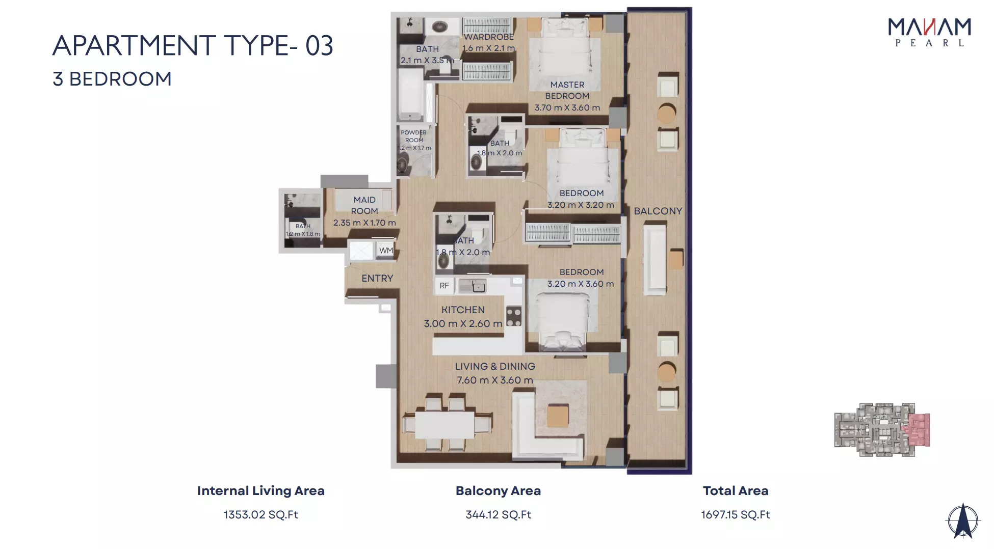 Unit floor plan image