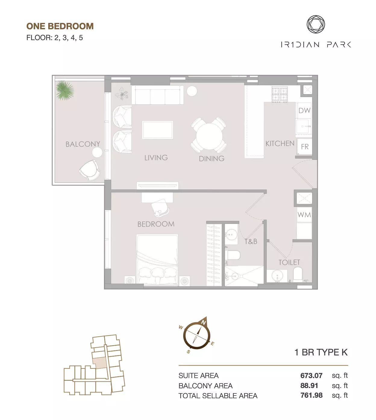 Unit floor plan image