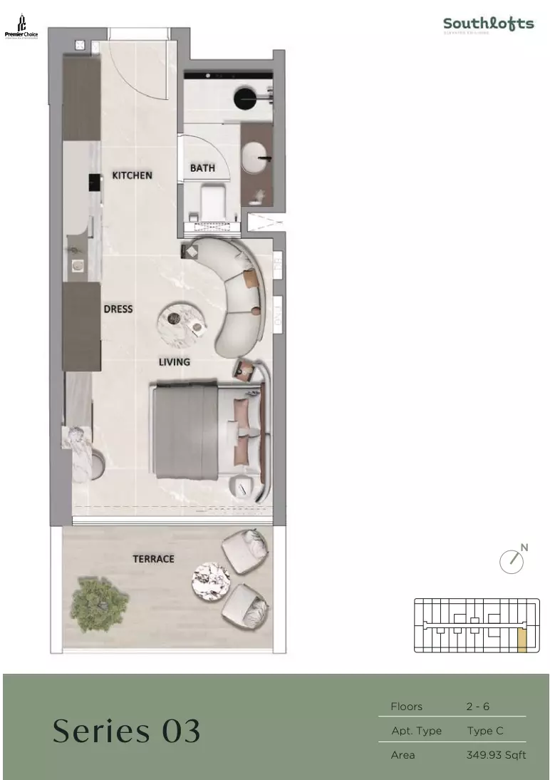 Unit floor plan image