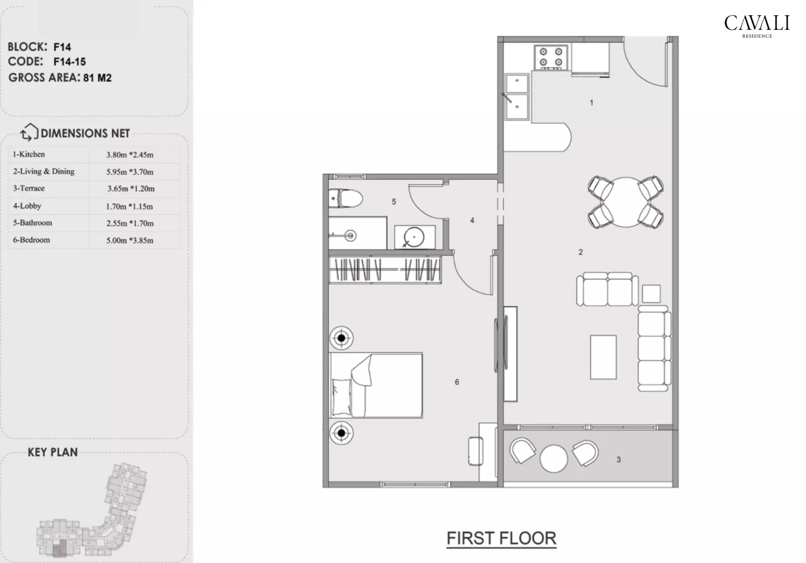 Unit floor plan image