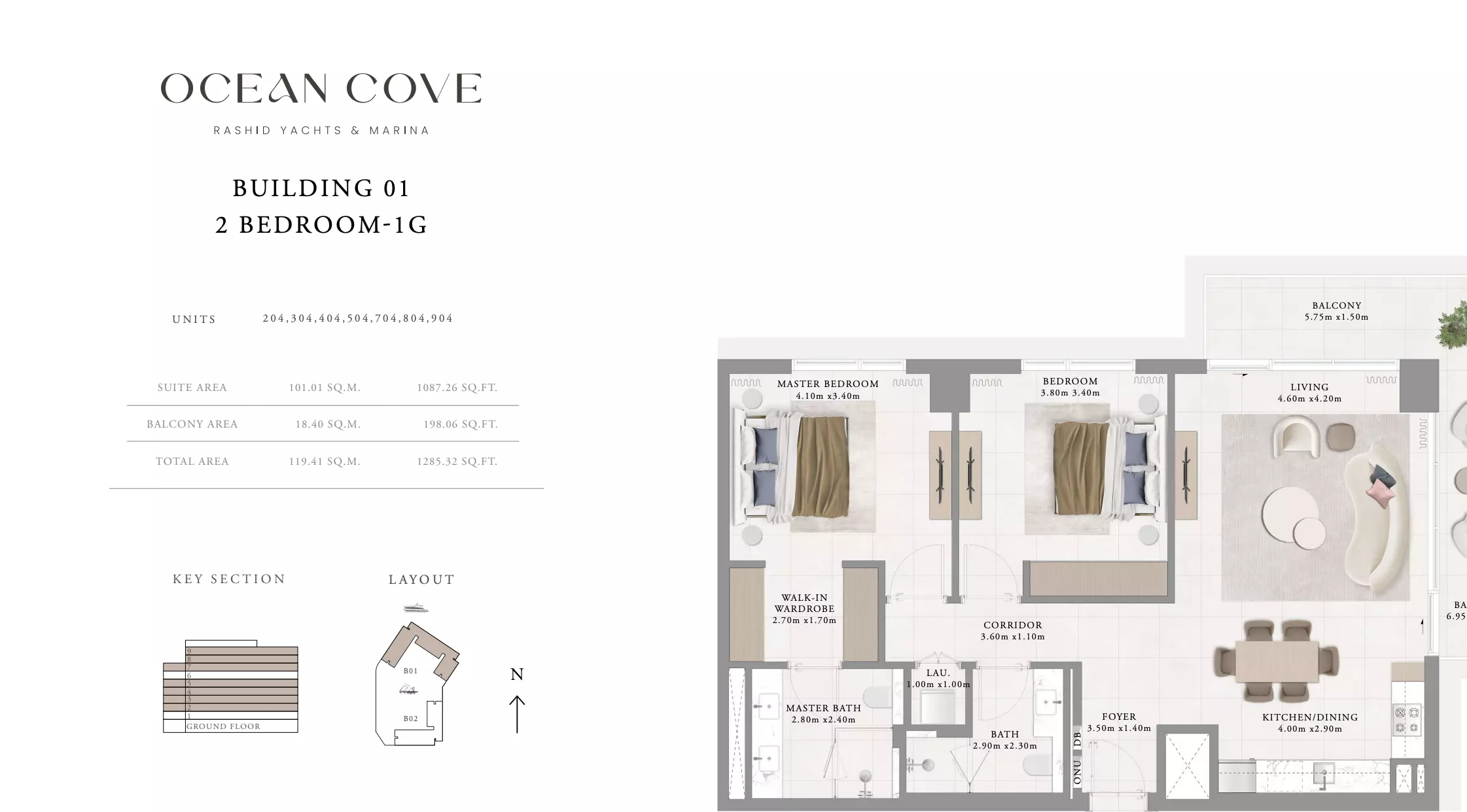 Unit floor plan image