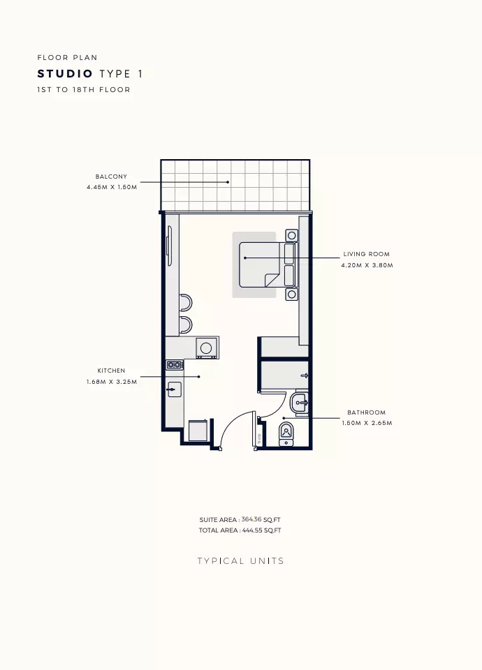 Unit floor plan image