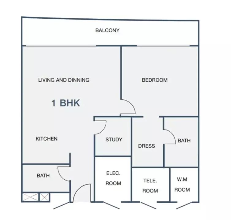 Unit floor plan image