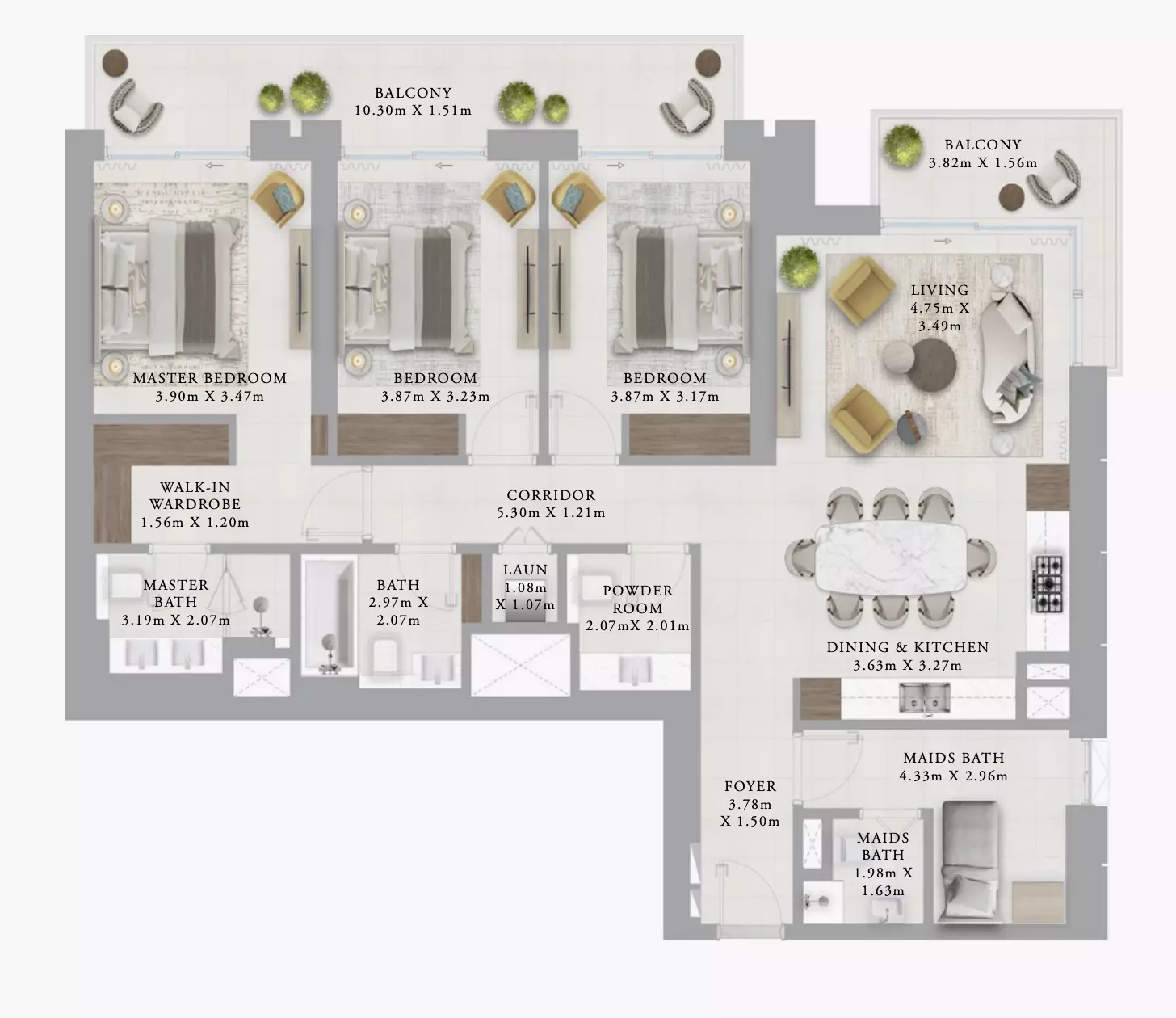 Unit floor plan image