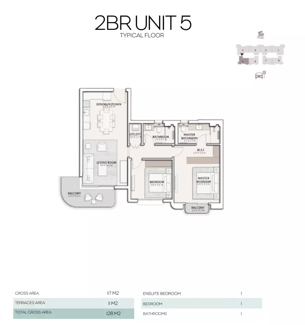 Unit floor plan image