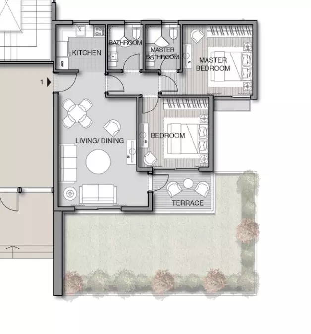 Unit floor plan image