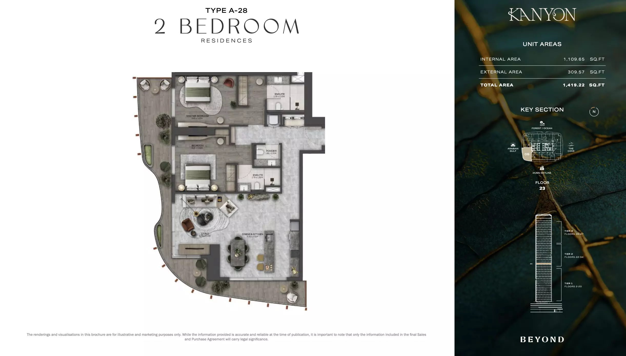 صورة مخطط ارضية الوحدة