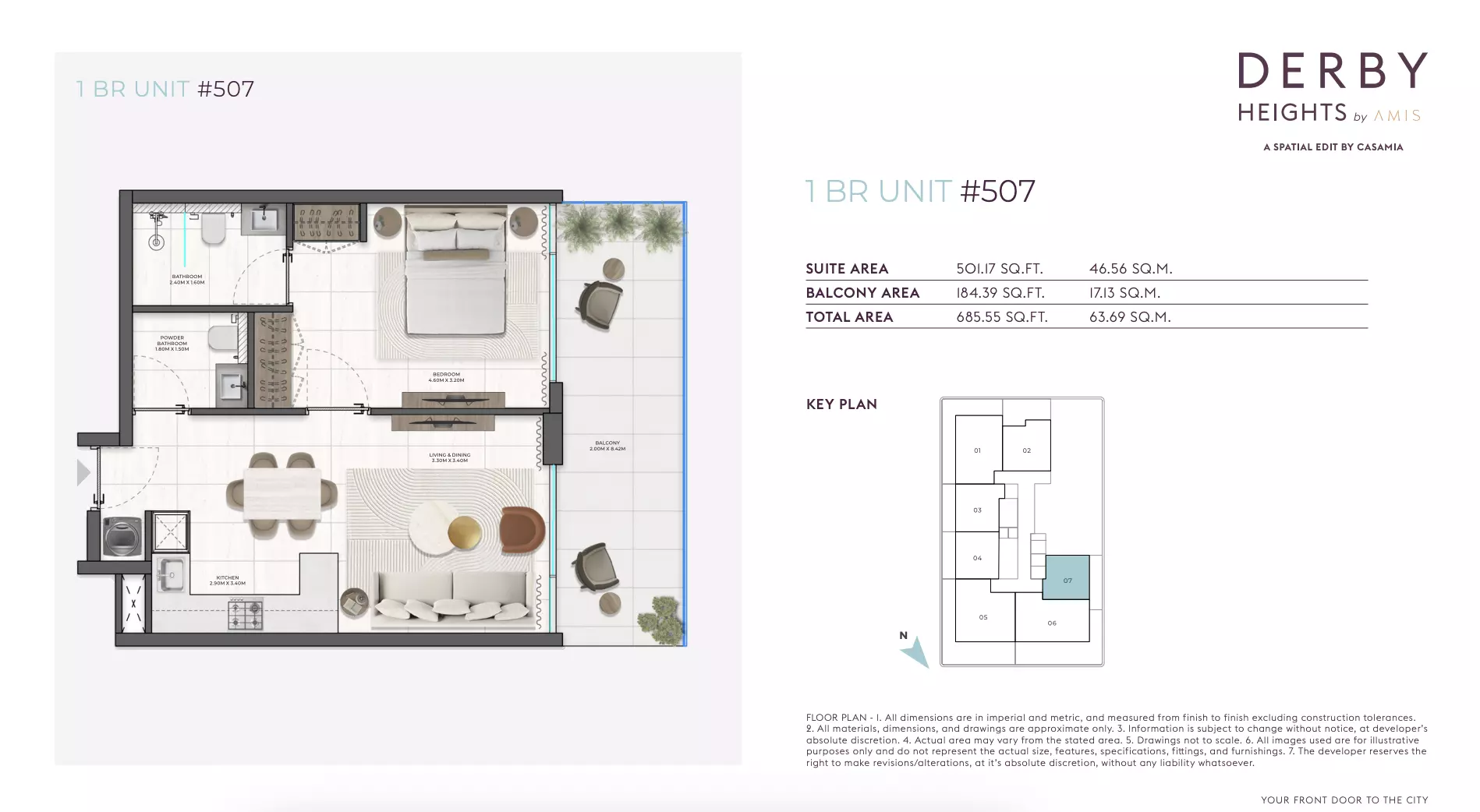 Unit floor plan image