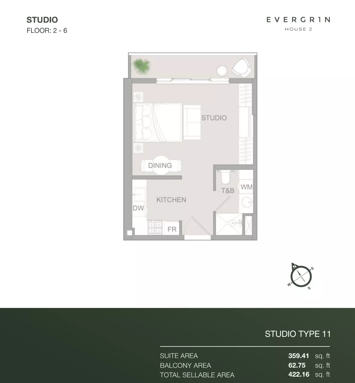Unit floor plan image
