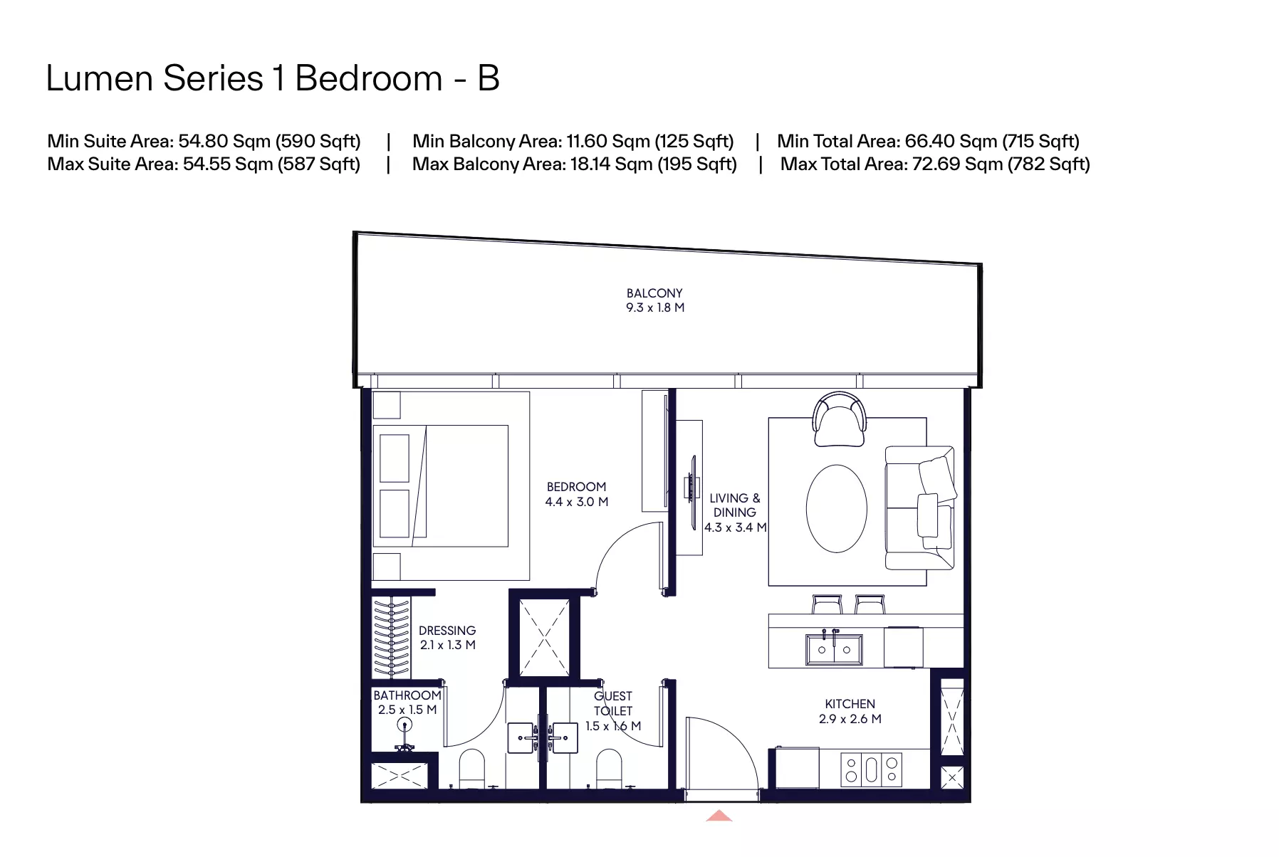 صورة مخطط ارضية الوحدة