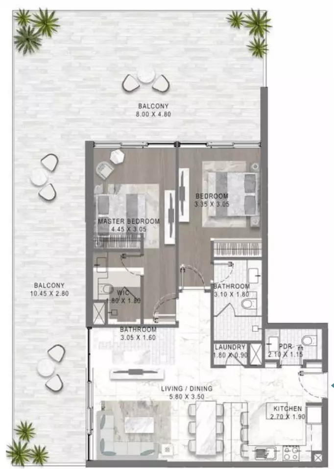 Unit floor plan image