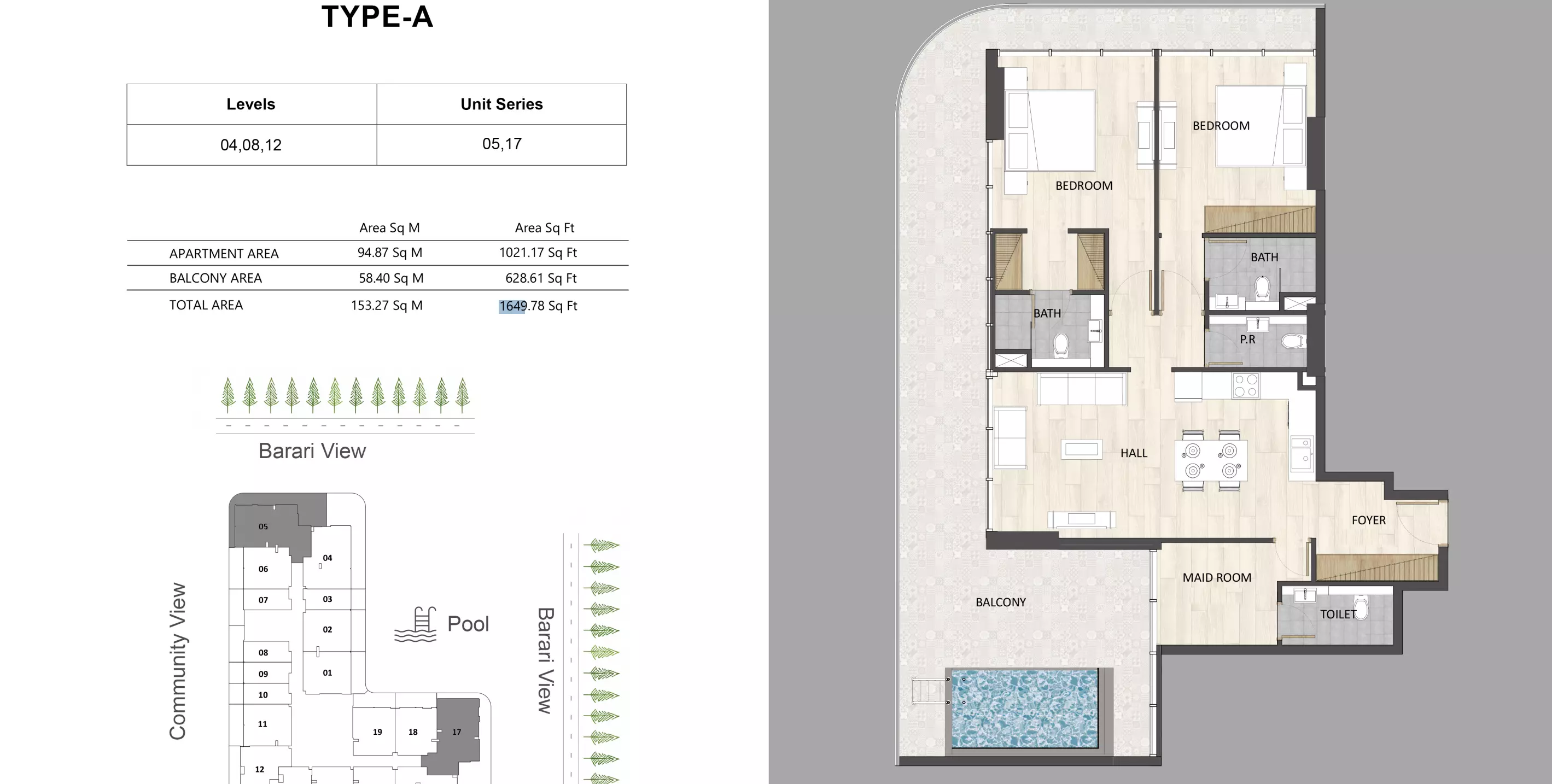 Unit floor plan image