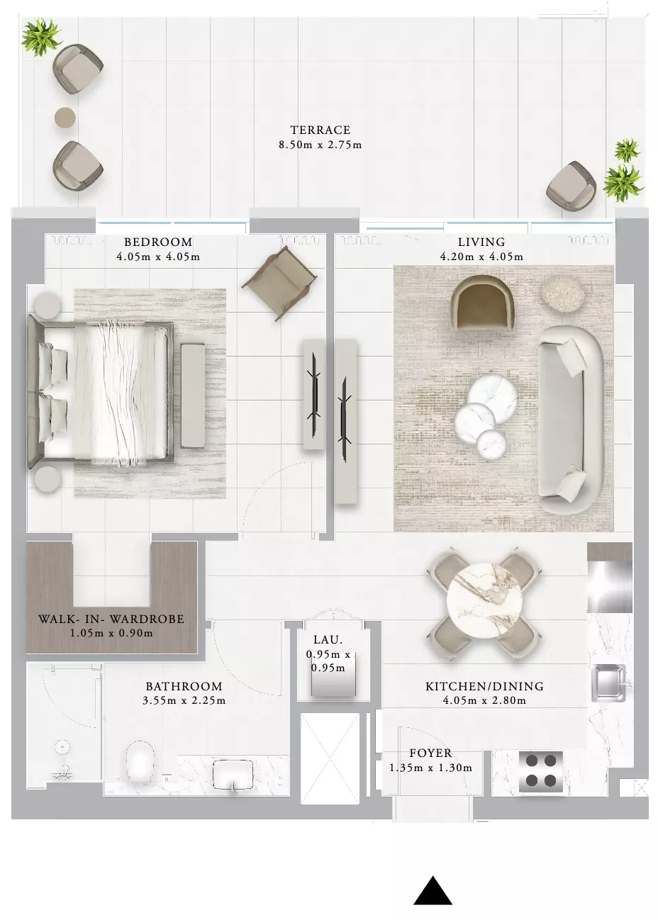 Ocean Star B2 - Type1E, 1 bed