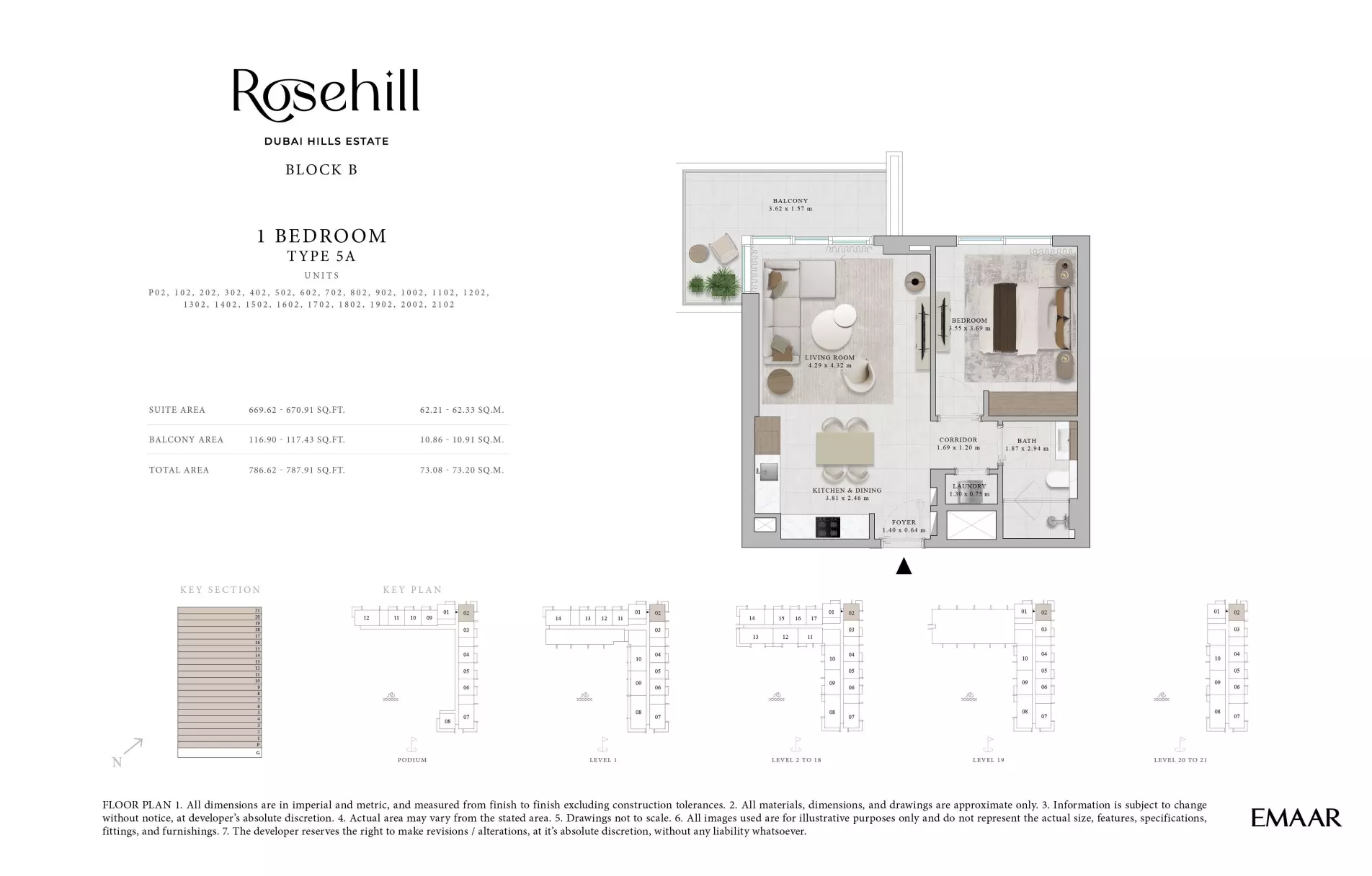 Unit floor plan image