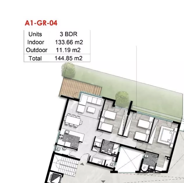 Unit floor plan image