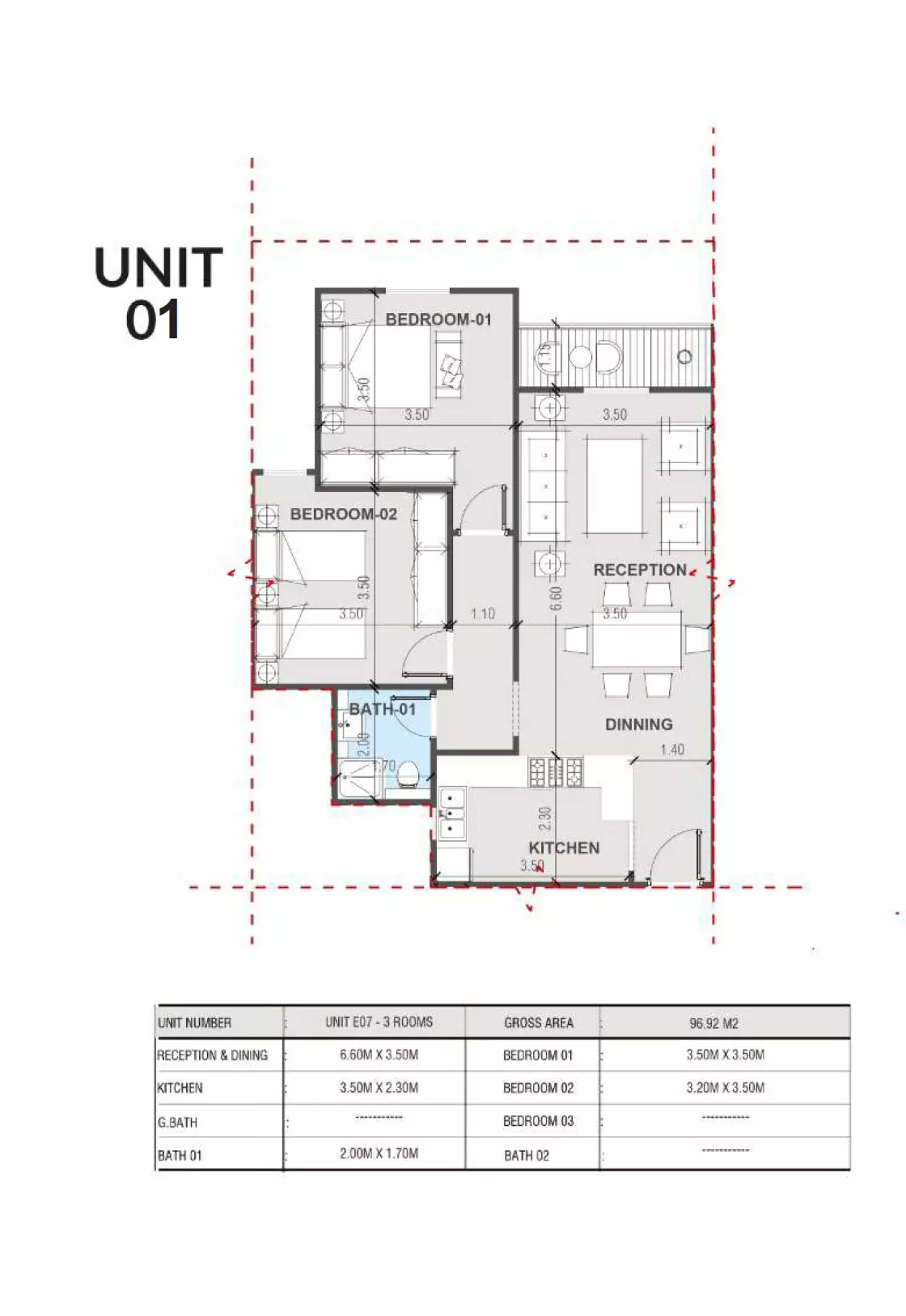 Unit floor plan image