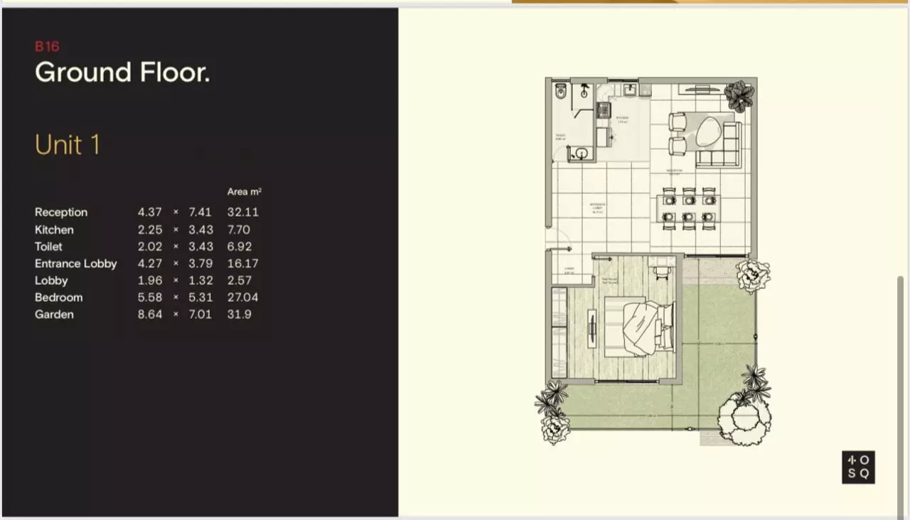 Unit floor plan image