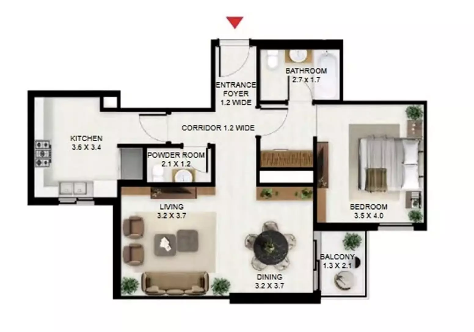 Unit floor plan image