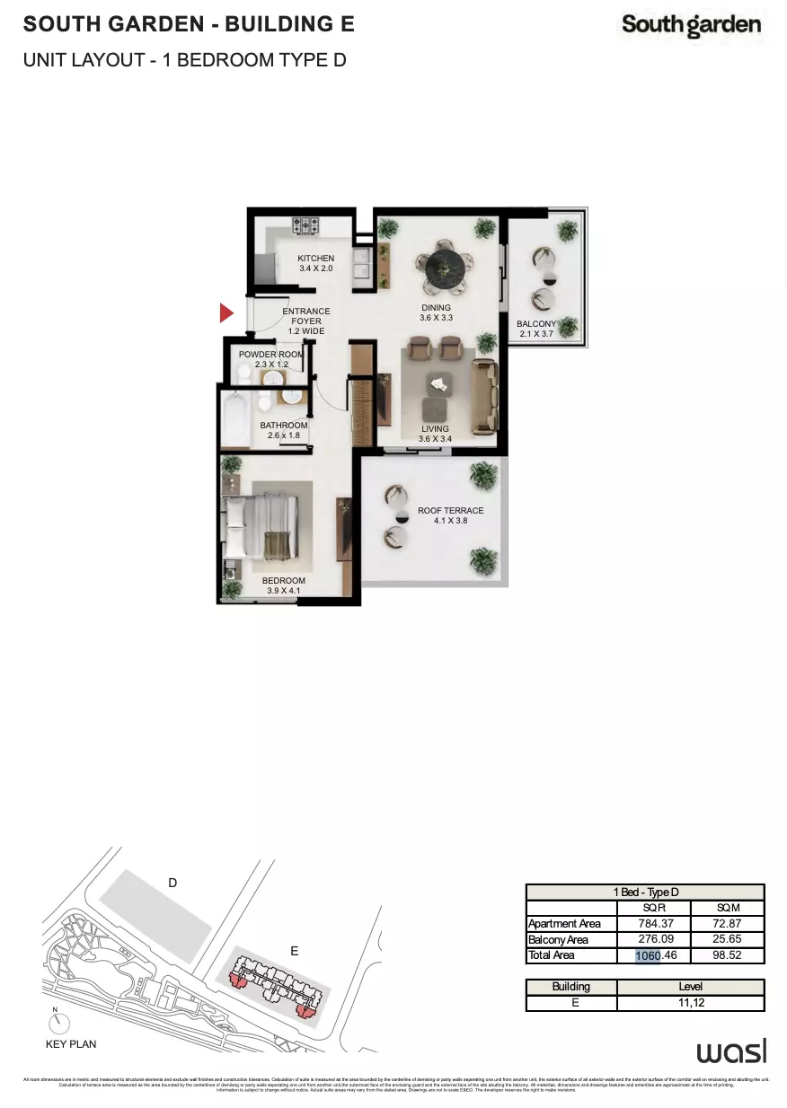 Unit floor plan image