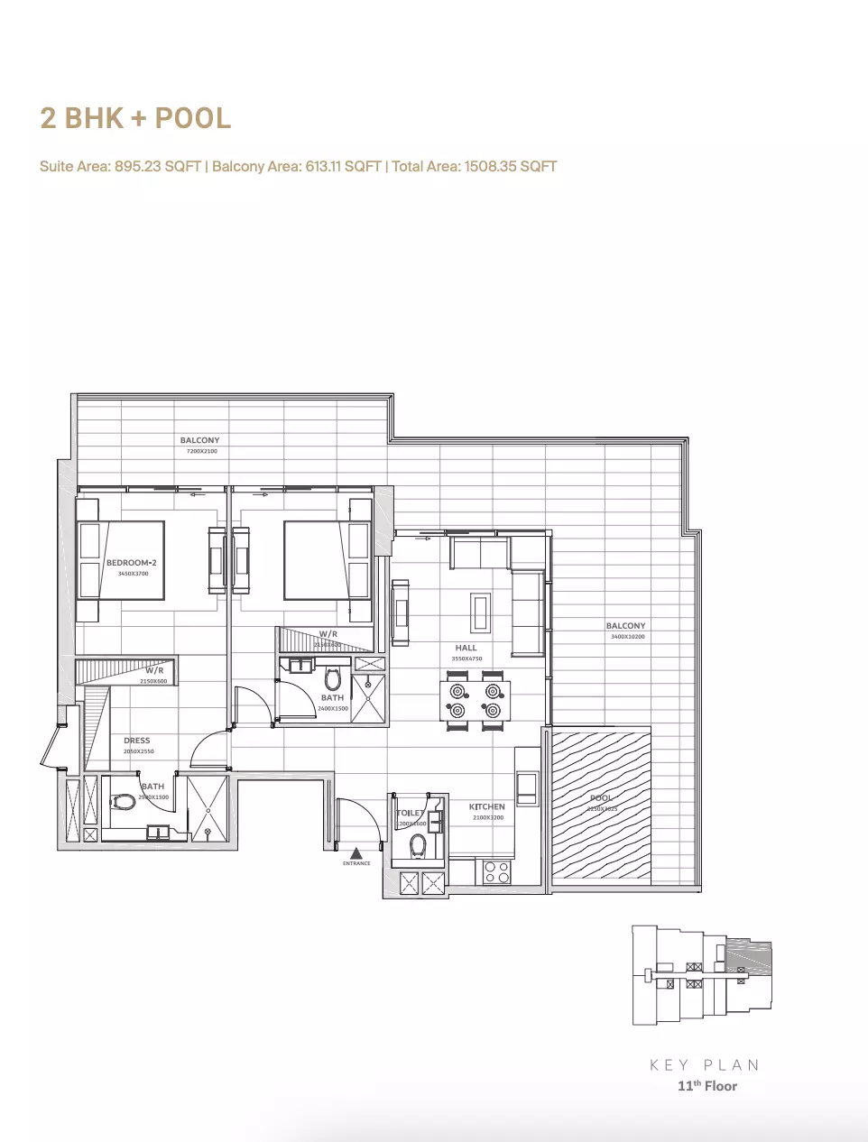 Unit floor plan image