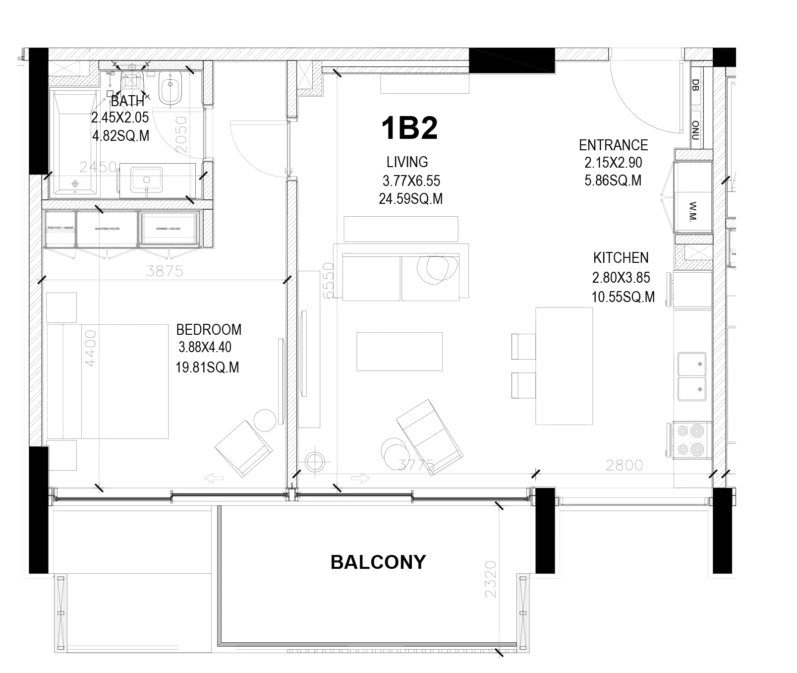 Sealine Residence - Type C Floor Plan