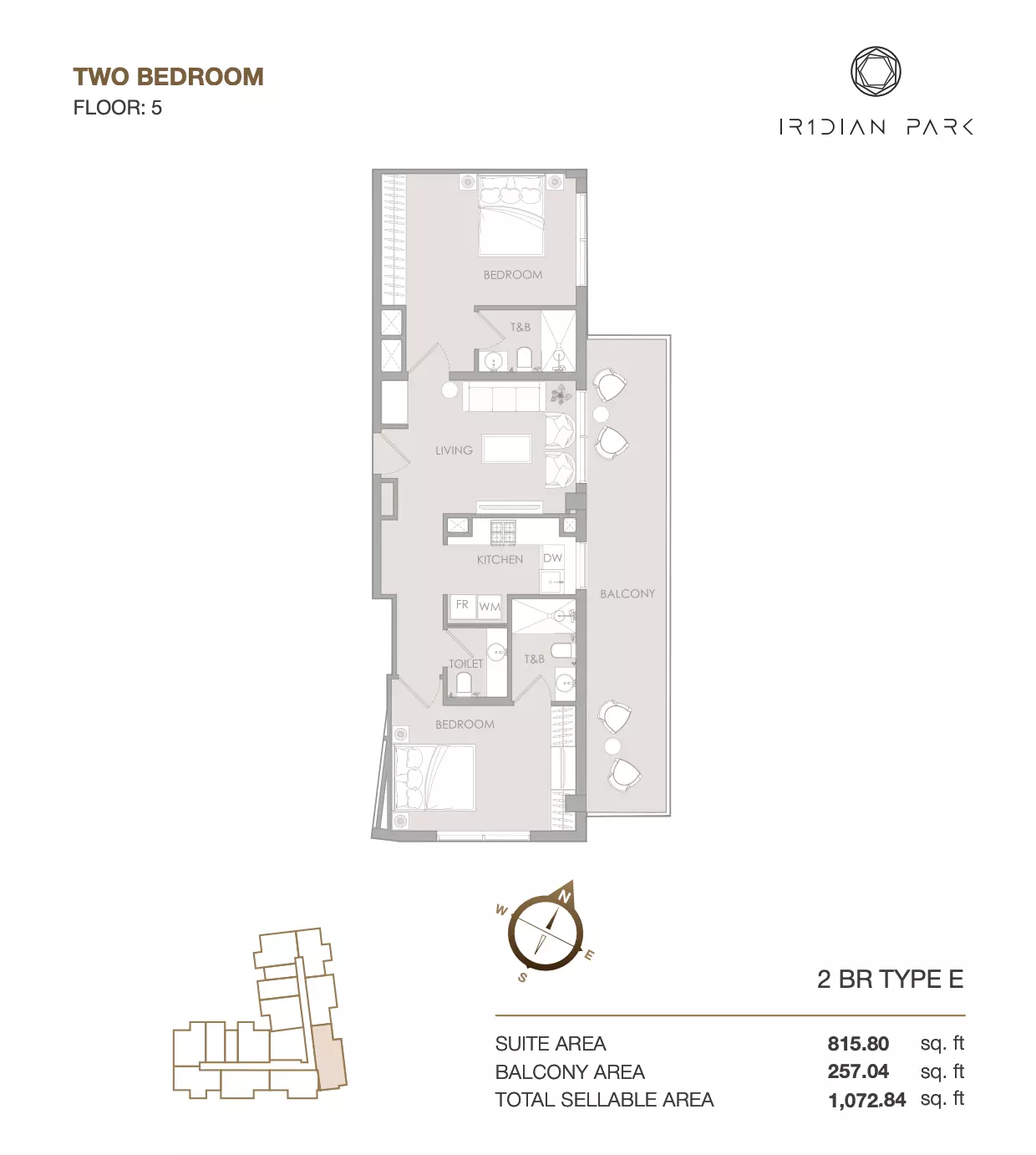 Unit floor plan image