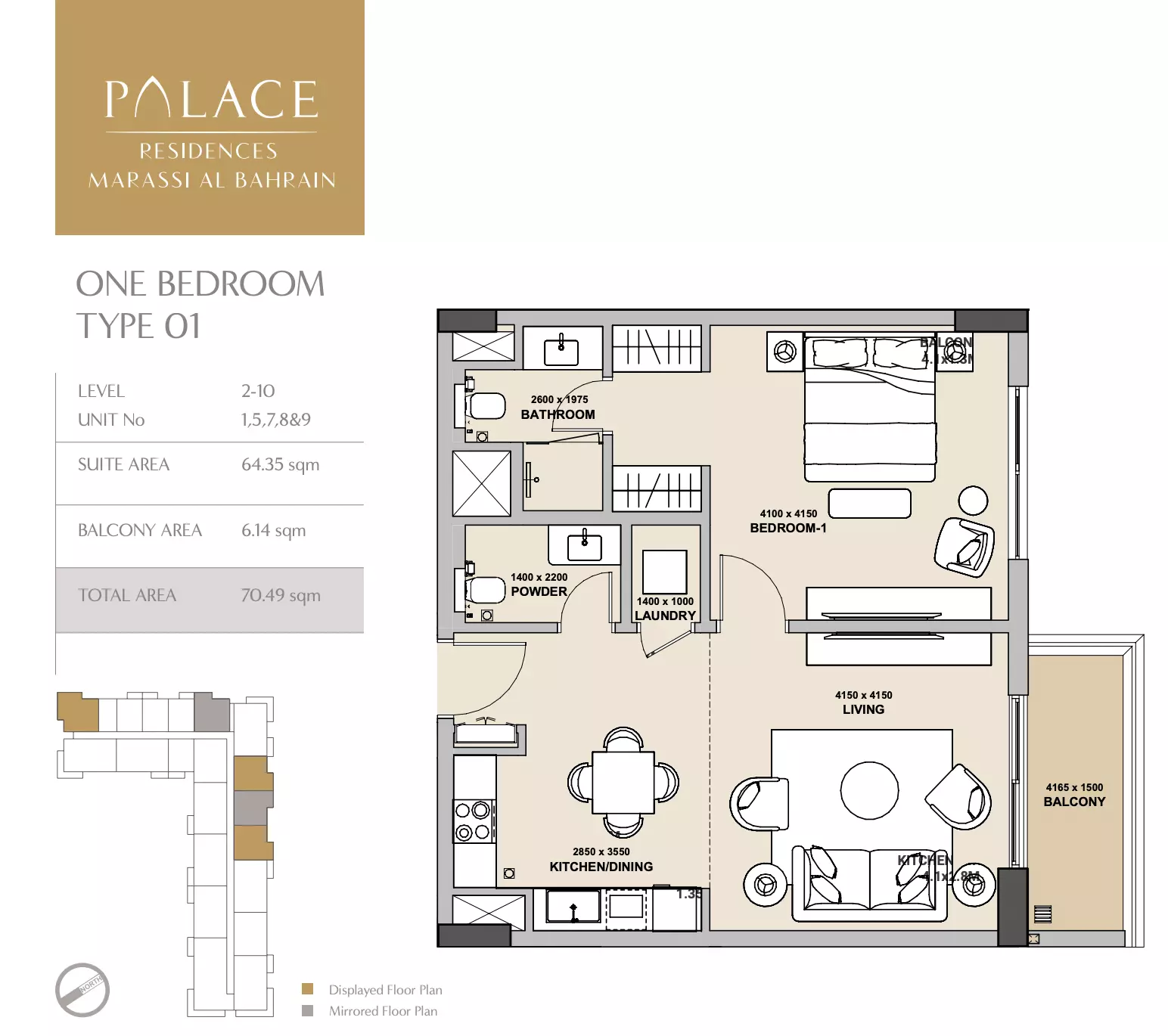 Unit floor plan image