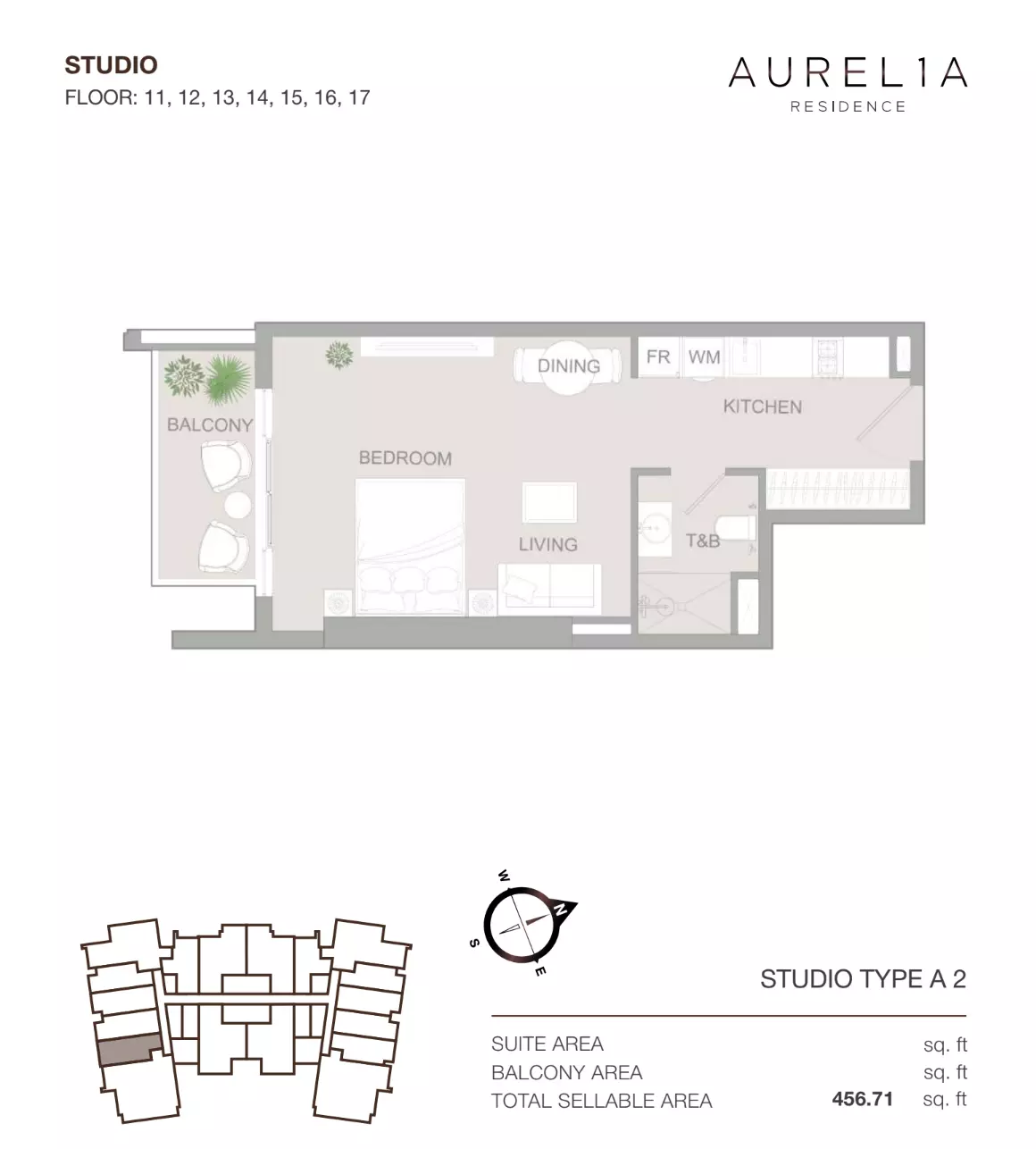 Unit floor plan image