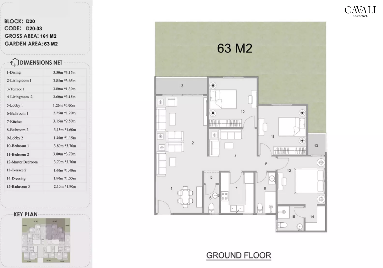 Unit floor plan image