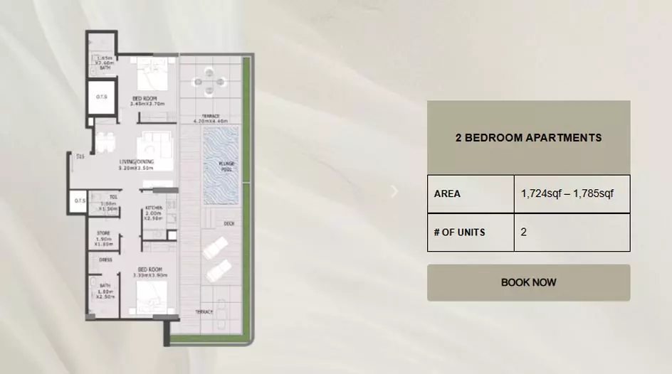 Unit floor plan image