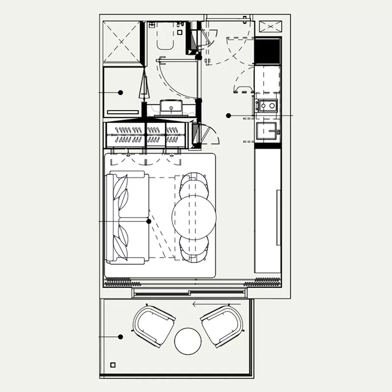 Unit floor plan image