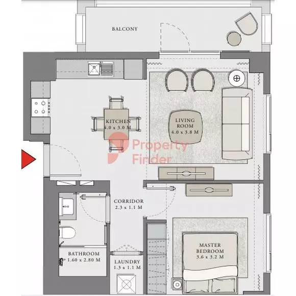Orchid At Creek Beach Building 2 Unit 03, 1 bed