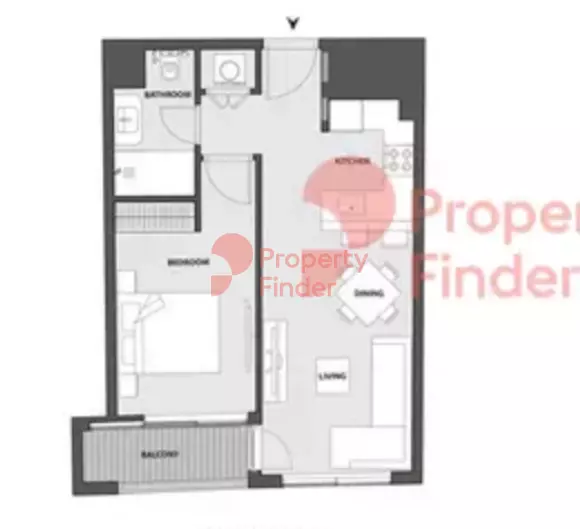 15 Northside Tower B Unit 707, Seventh Floor, 1 bed