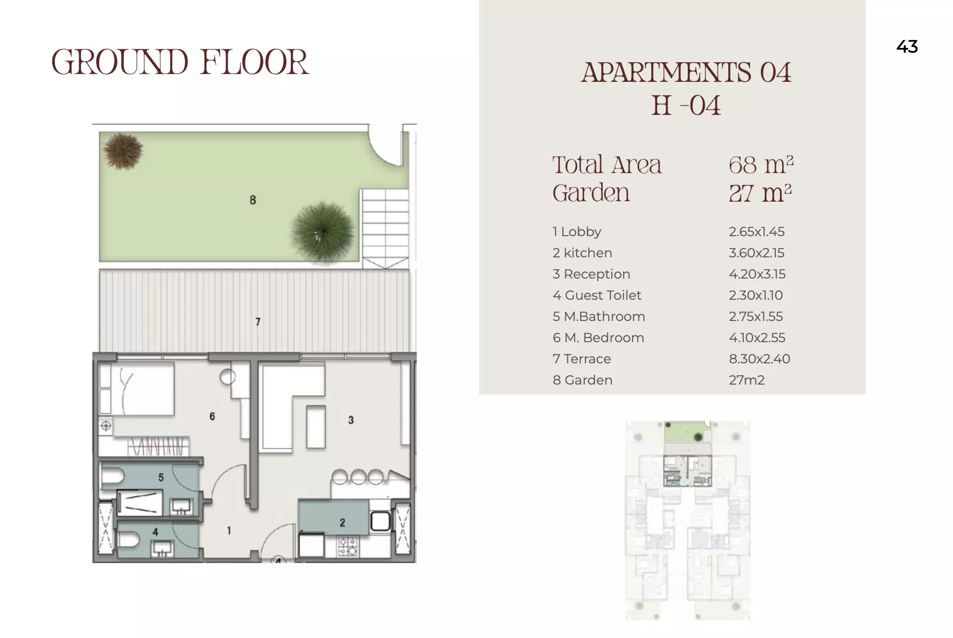 Unit floor plan image