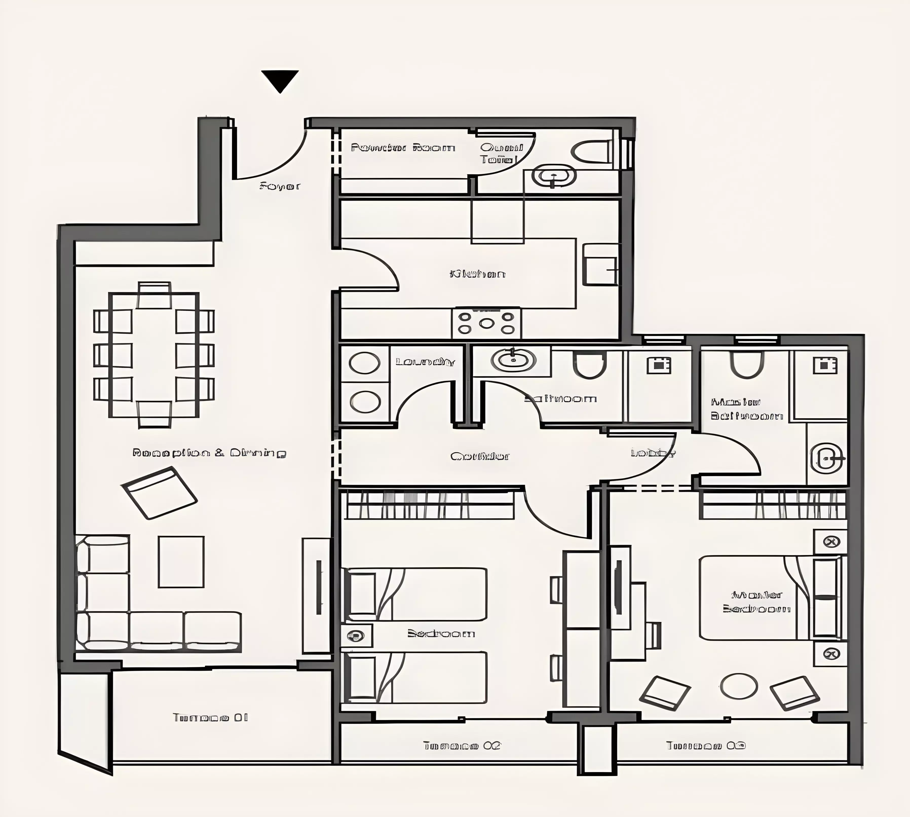 Unit floor plan image