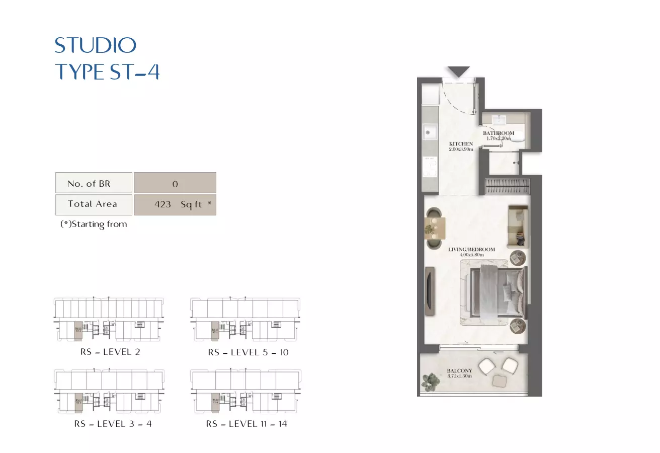 Unit floor plan image