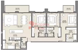Jomana B3-Type A Level 1, 3 beds