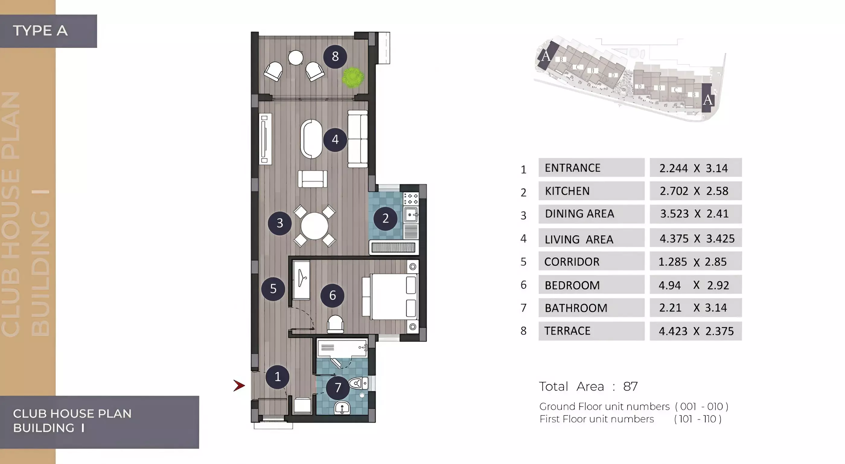 Unit floor plan image