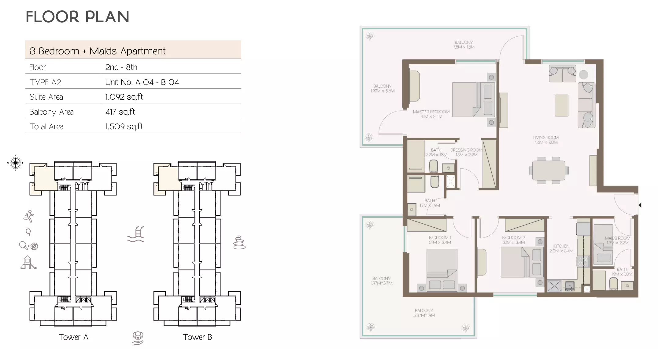 Unit floor plan image
