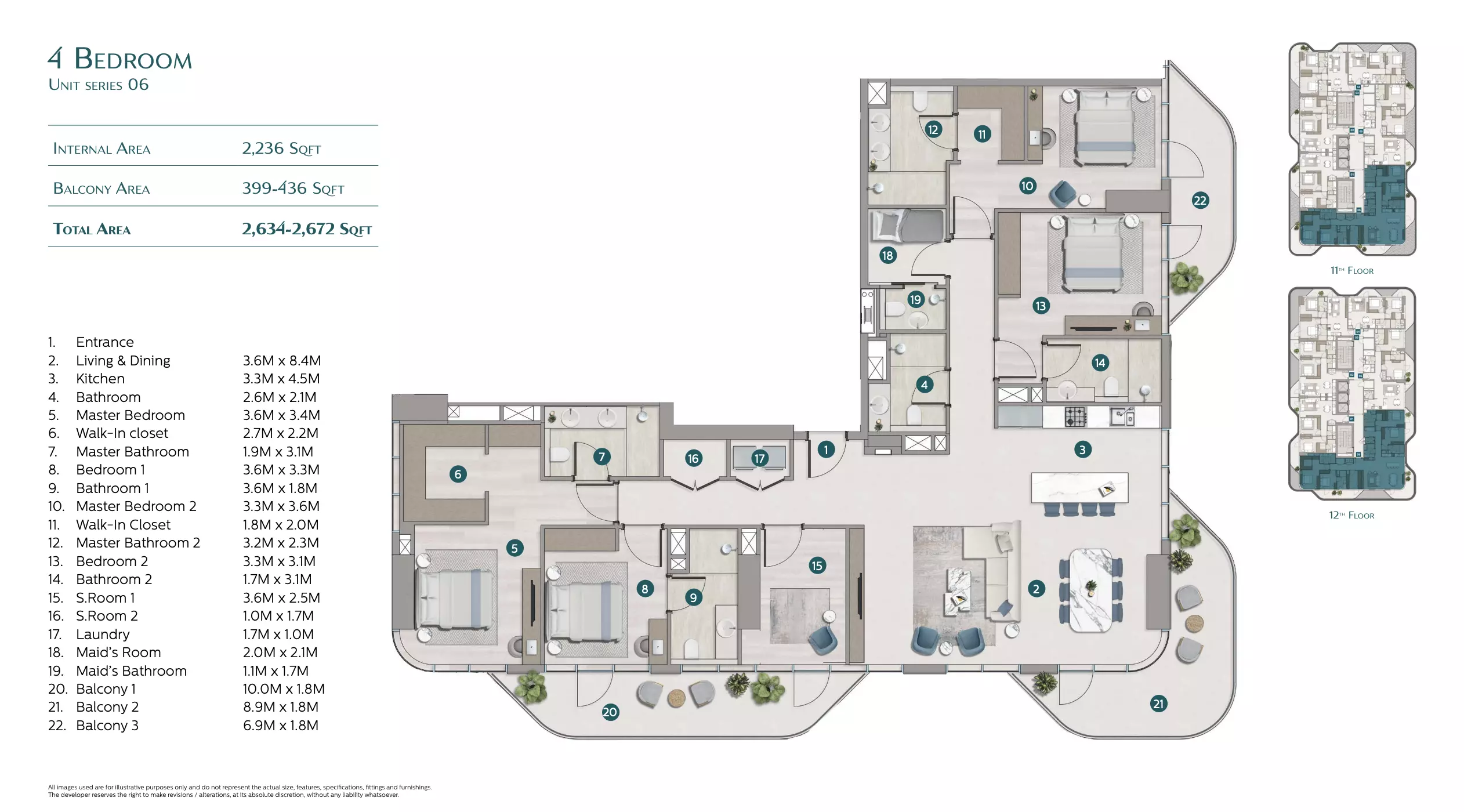 صورة مخطط ارضية الوحدة