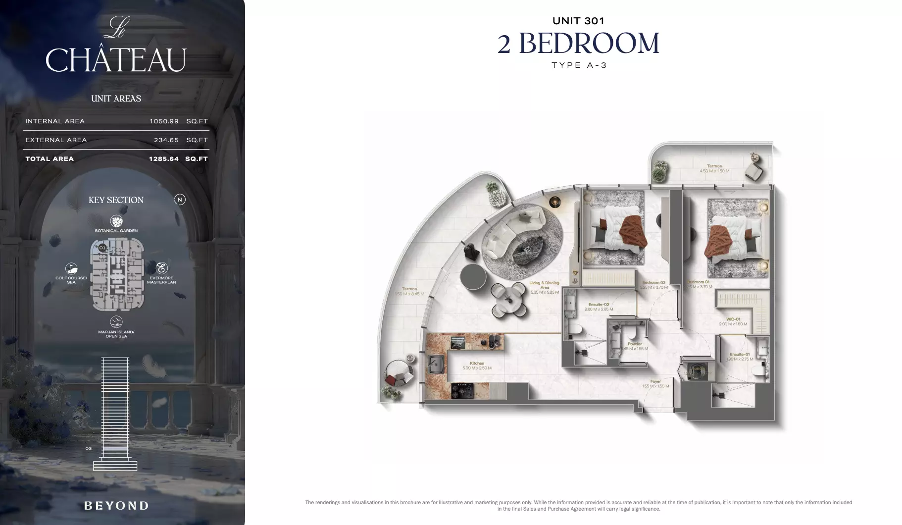 صورة مخطط ارضية الوحدة