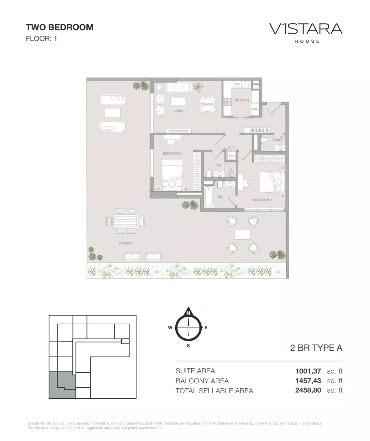 Unit floor plan image
