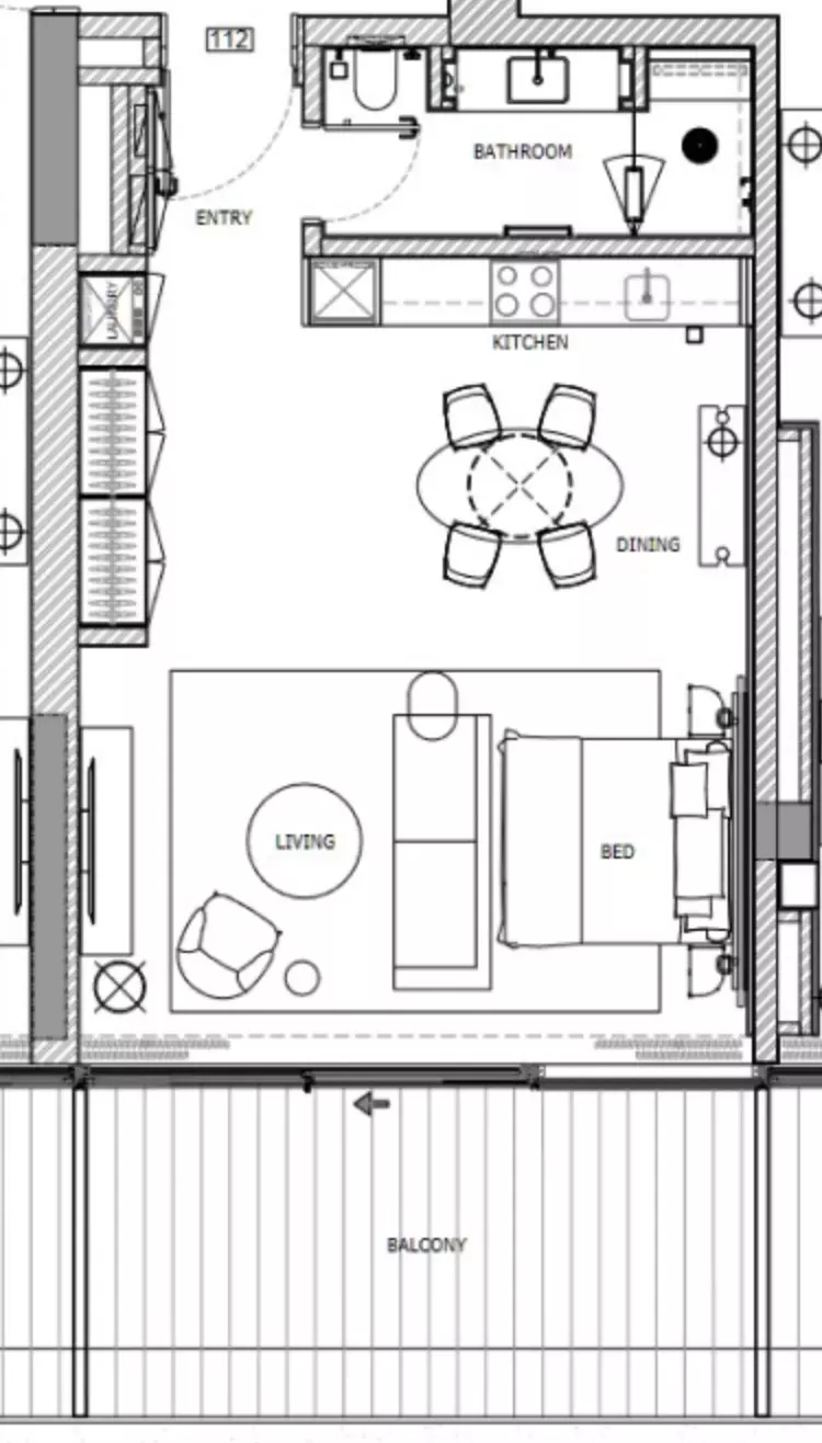 Unit floor plan image