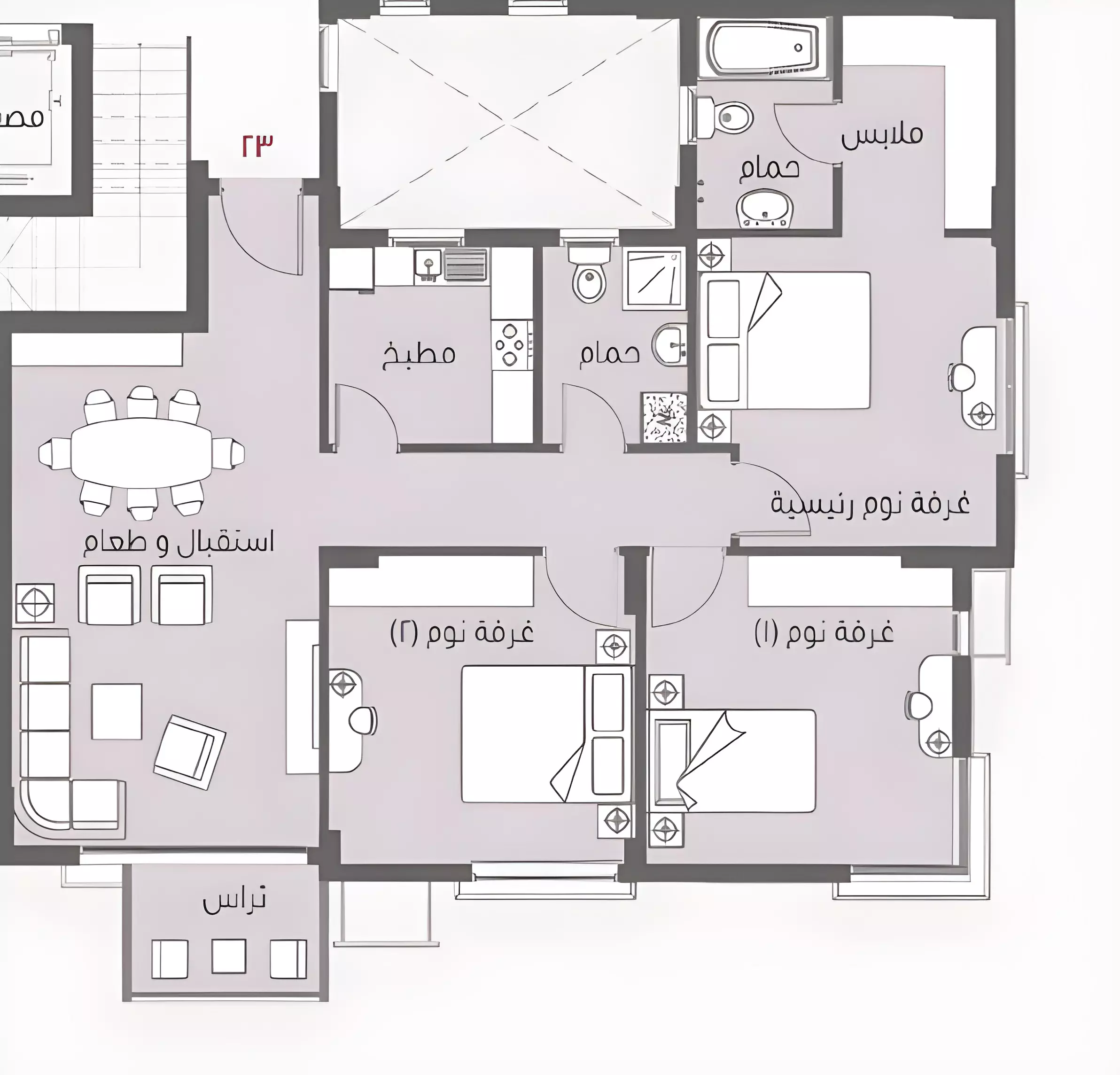Unit floor plan image