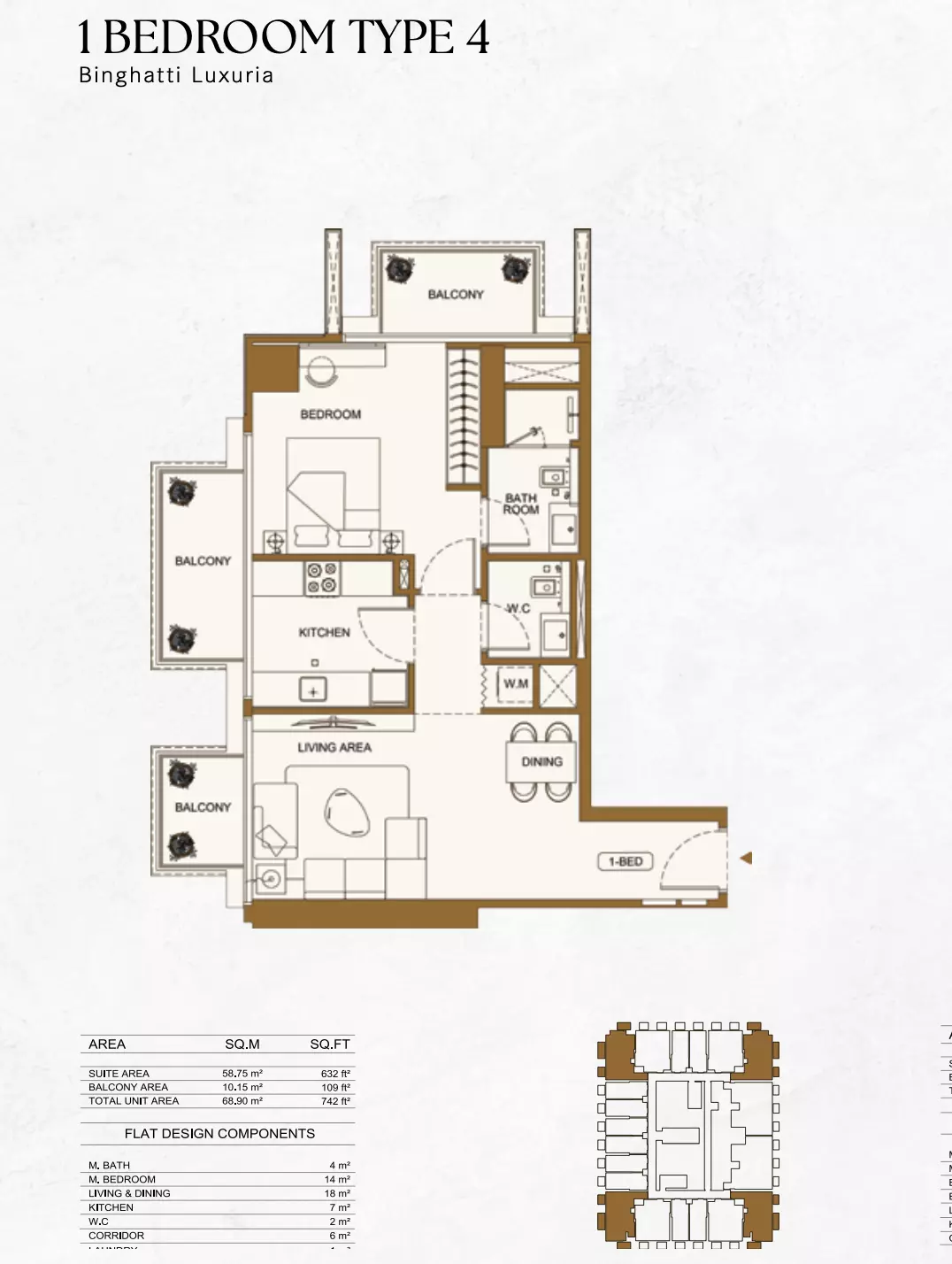 Unit floor plan image