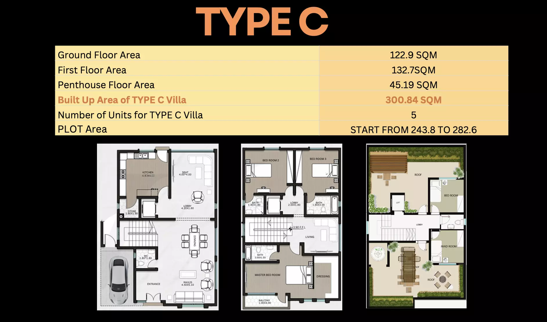 صورة مخطط ارضية الوحدة