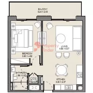 Jomana B2-Type A level 5, 1 bed