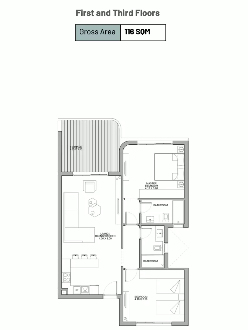 Unit floor plan image