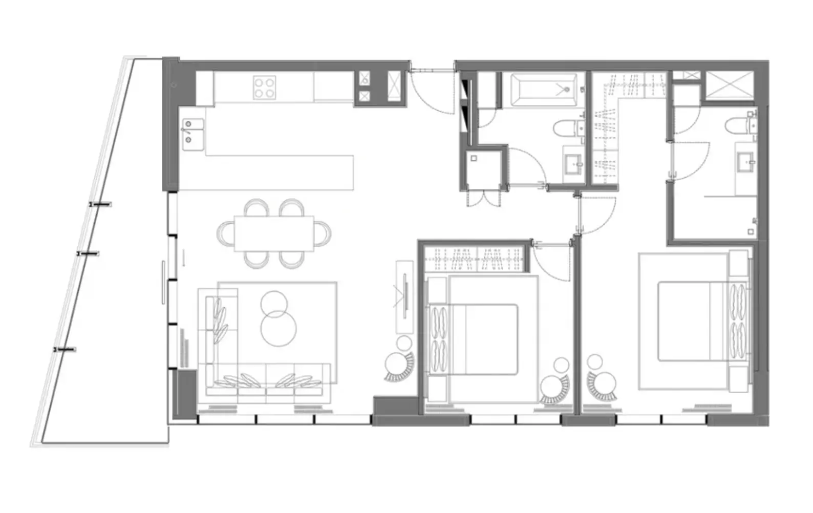 Unit floor plan image
