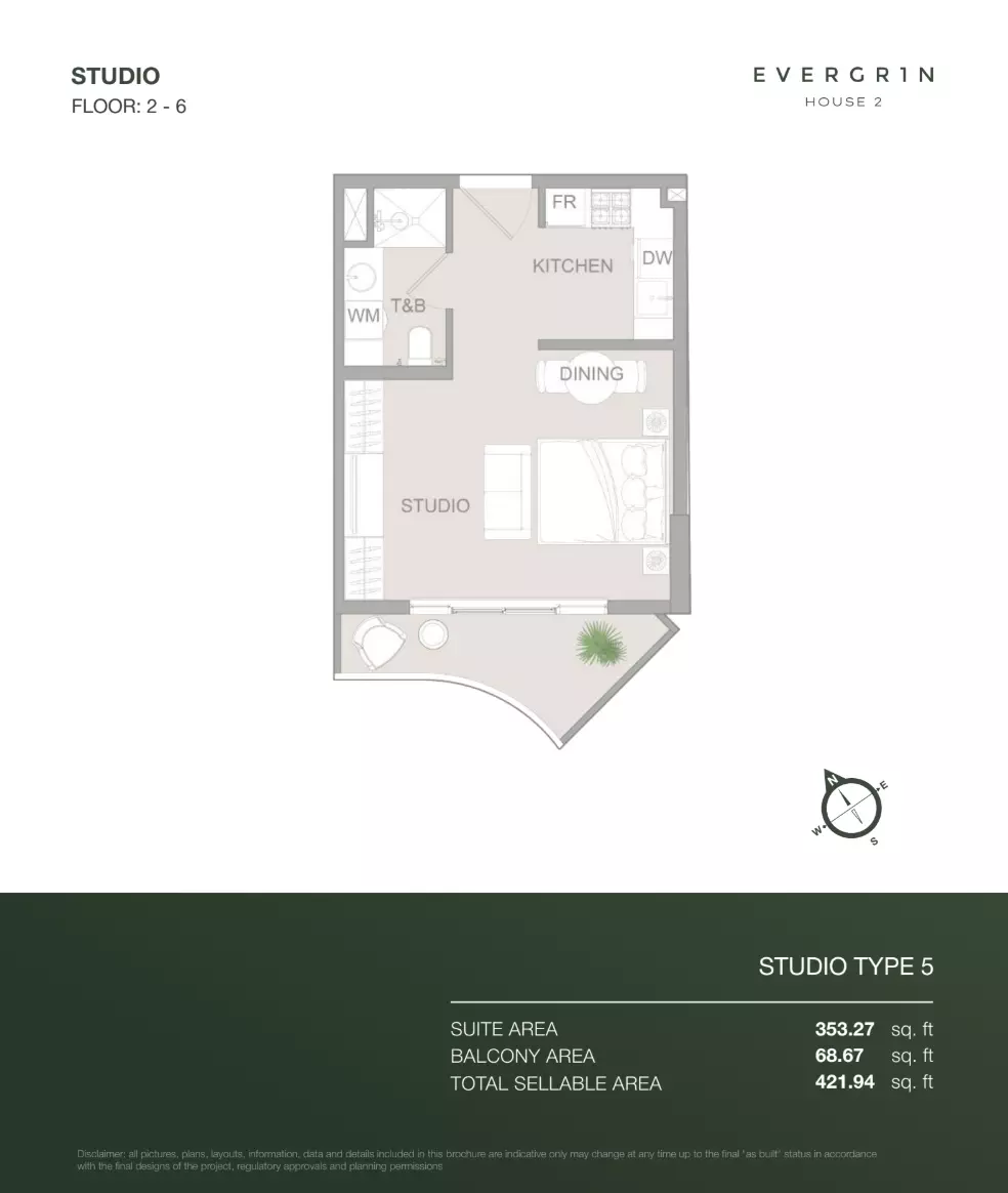 Unit floor plan image